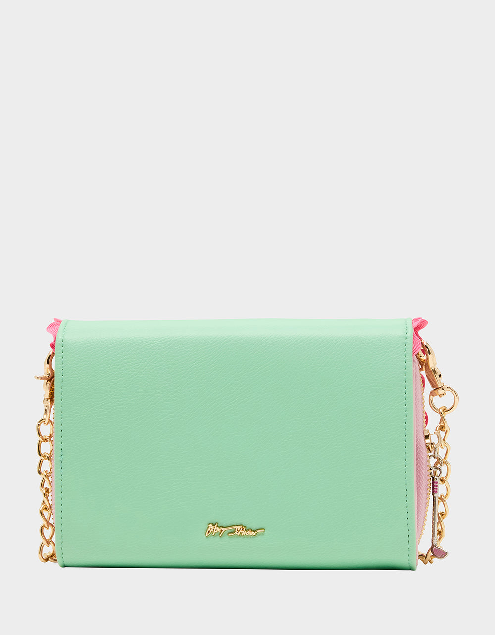 GONE CLUBBING WALLET ON CHAIN MULTI Golf Crossbody Women's Wallet Handbag | Betsey Johnson Everyday