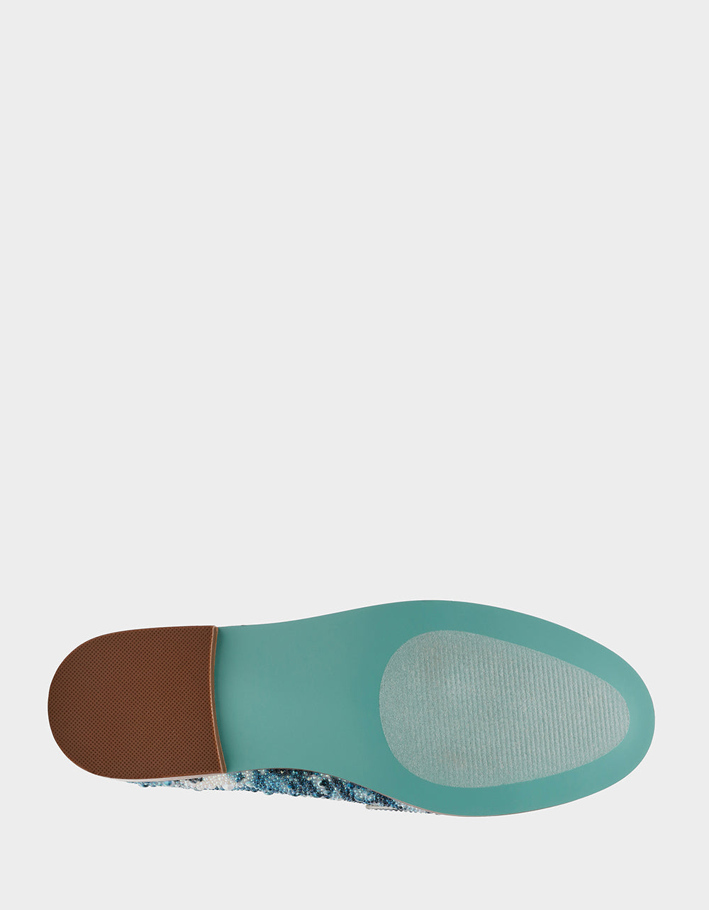 ARON BLUE FLORAL Loafers | Betsey Johnson Best Price