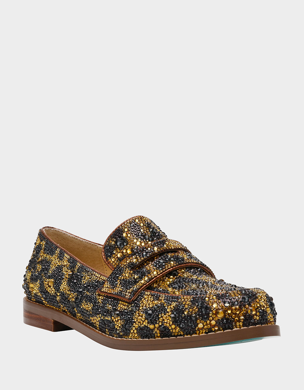 ARON LEOPARD Loafers | Betsey Johnson Latest