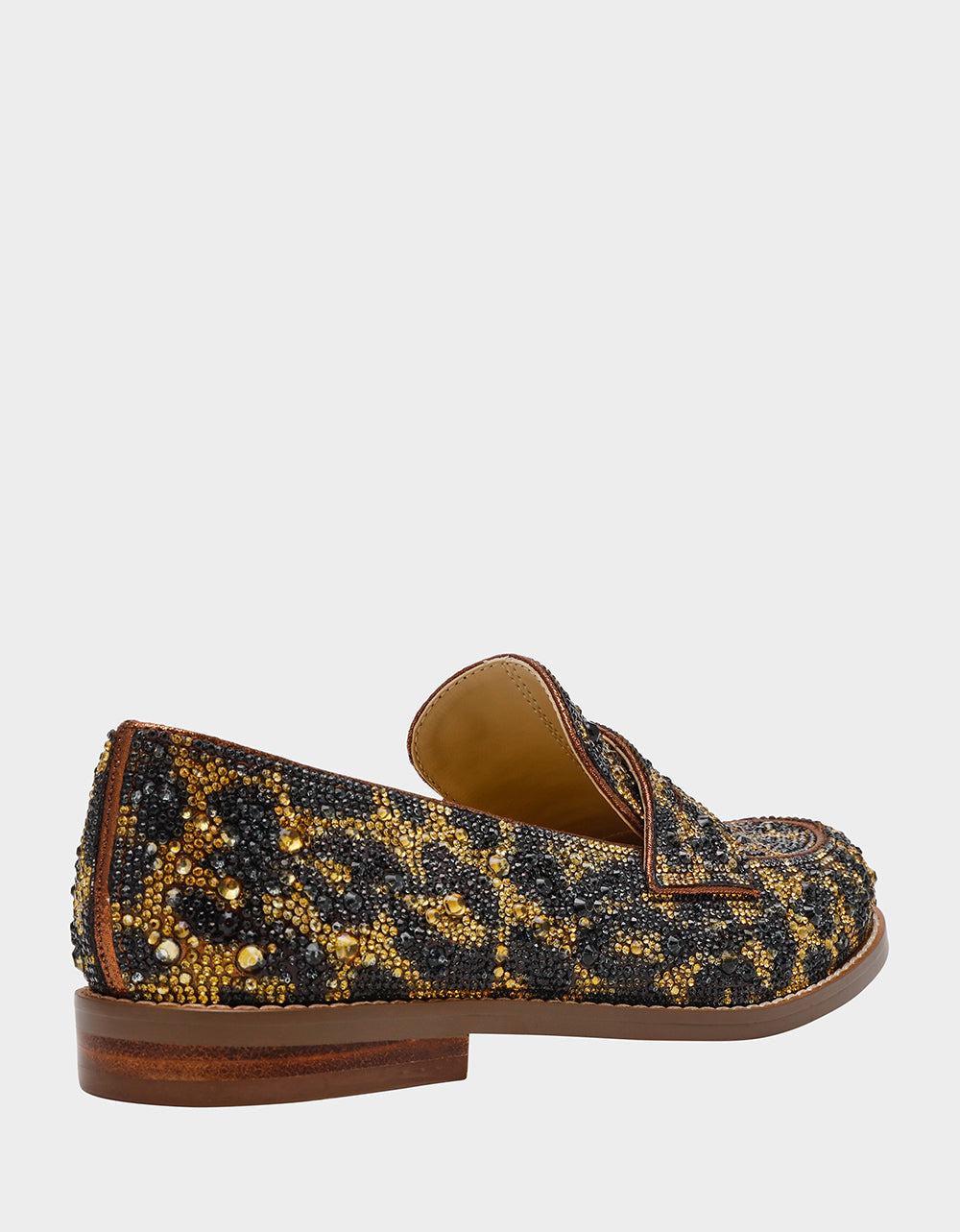 ARON LEOPARD Loafers | Betsey Johnson Latest