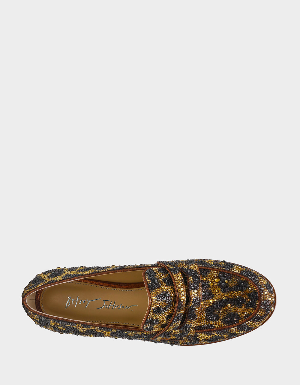 ARON LEOPARD Loafers | Betsey Johnson Latest