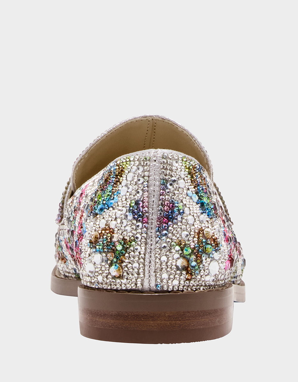 ARON SILVER BUTTERFLY Loafers | Betsey Johnson Deals