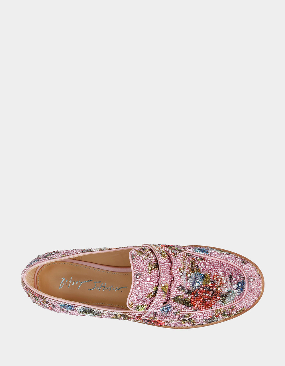 ARON FLORAL MULTI Loafers | Betsey Johnson Latest