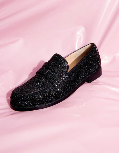 ARON BLACK Loafers | Betsey Johnson Special Offer
