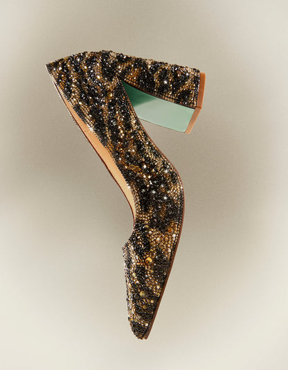 JODY LEOPARD Pointed Toe Pumps | Betsey Johnson Top Pick