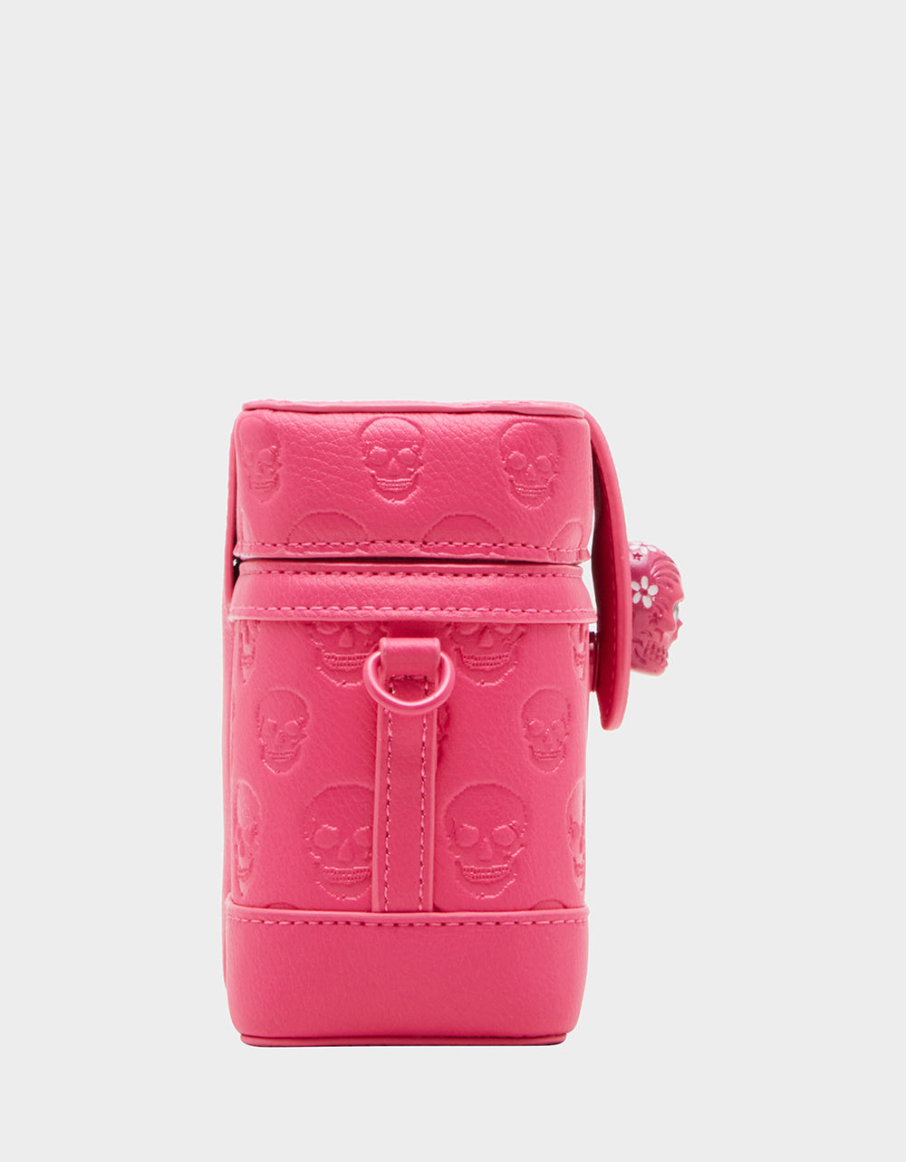 SKULL BOSS VANITY BAG PINK | Betsey Johnson Quality
