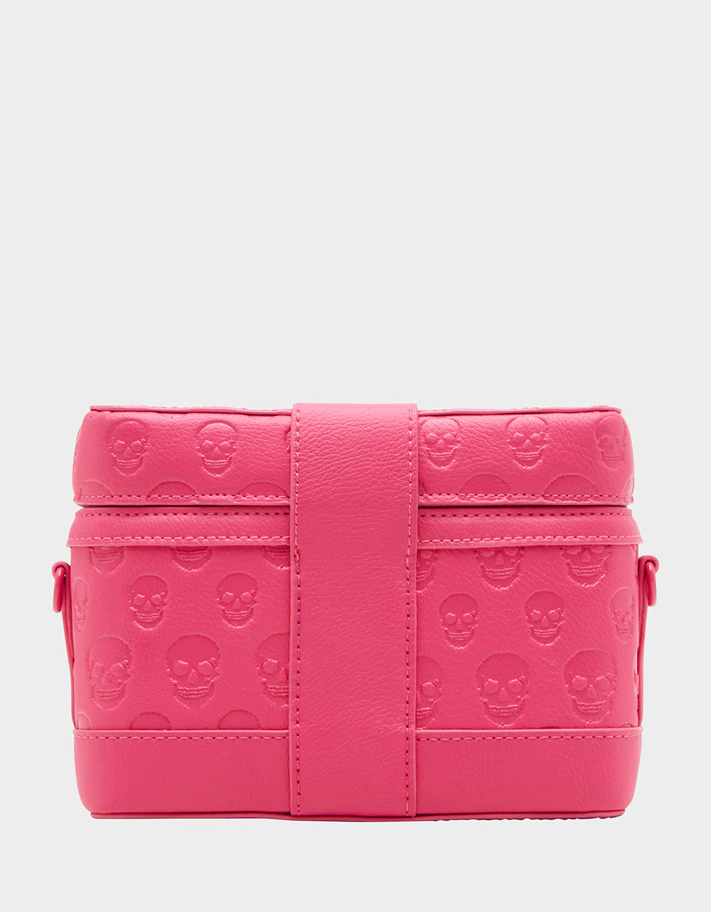 SKULL BOSS VANITY BAG PINK | Betsey Johnson Quality