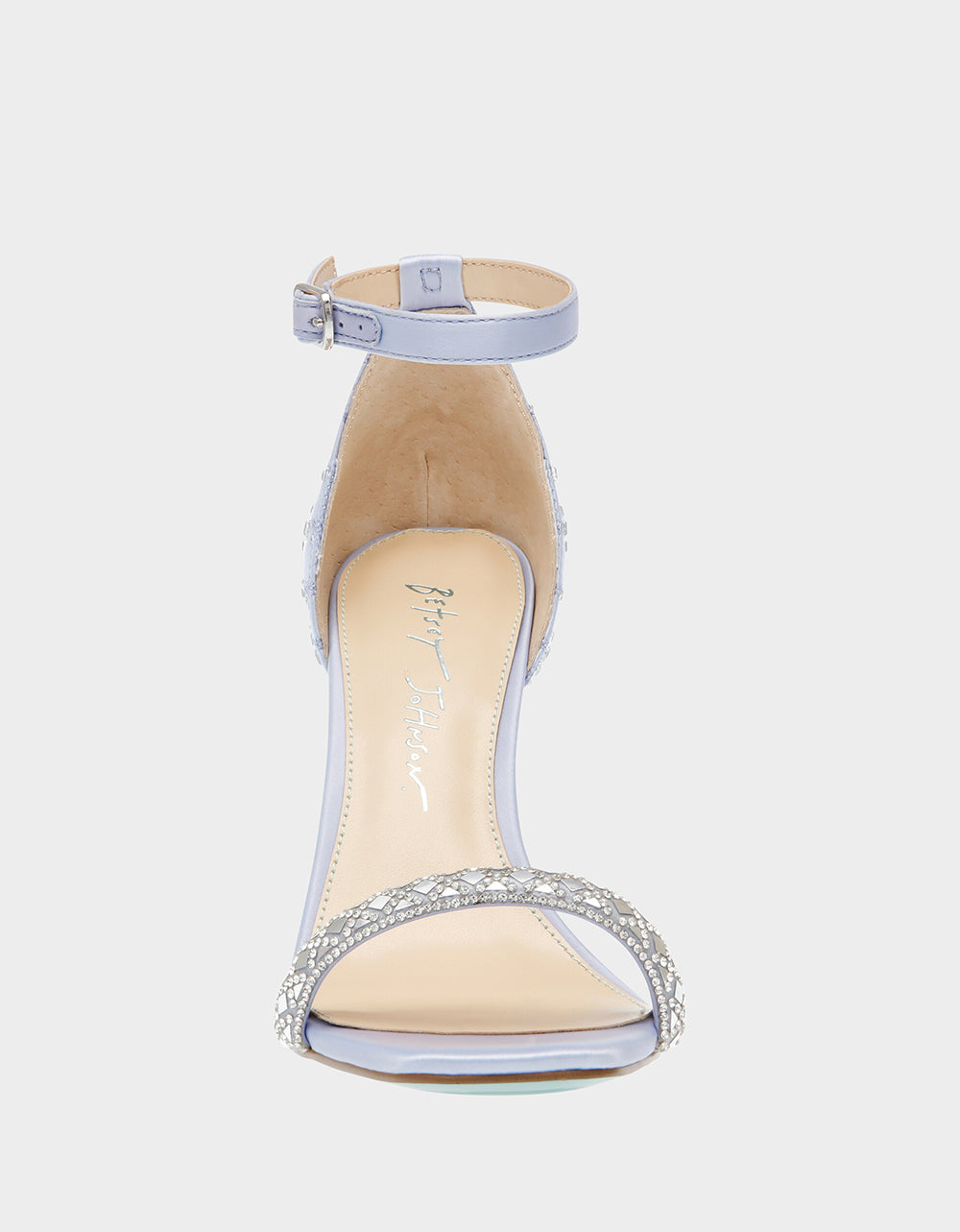 DEAN LILAC Rhinestone Heels | Betsey Johnson Exclusive