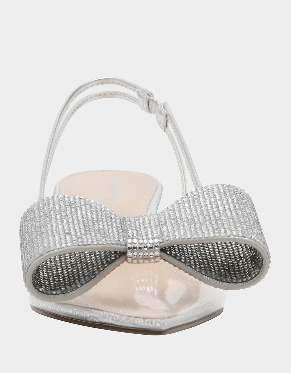 ALLI SILVER Slingback Kitten Heel | Betsey Johnson Special Offer