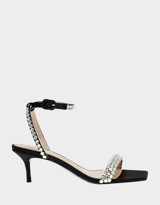 STONE BLACK Bridal Heels | Betsey Johnson Everyday