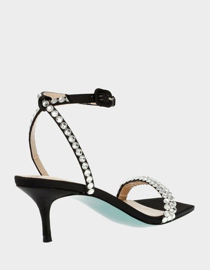 STONE BLACK Bridal Heels | Betsey Johnson Everyday