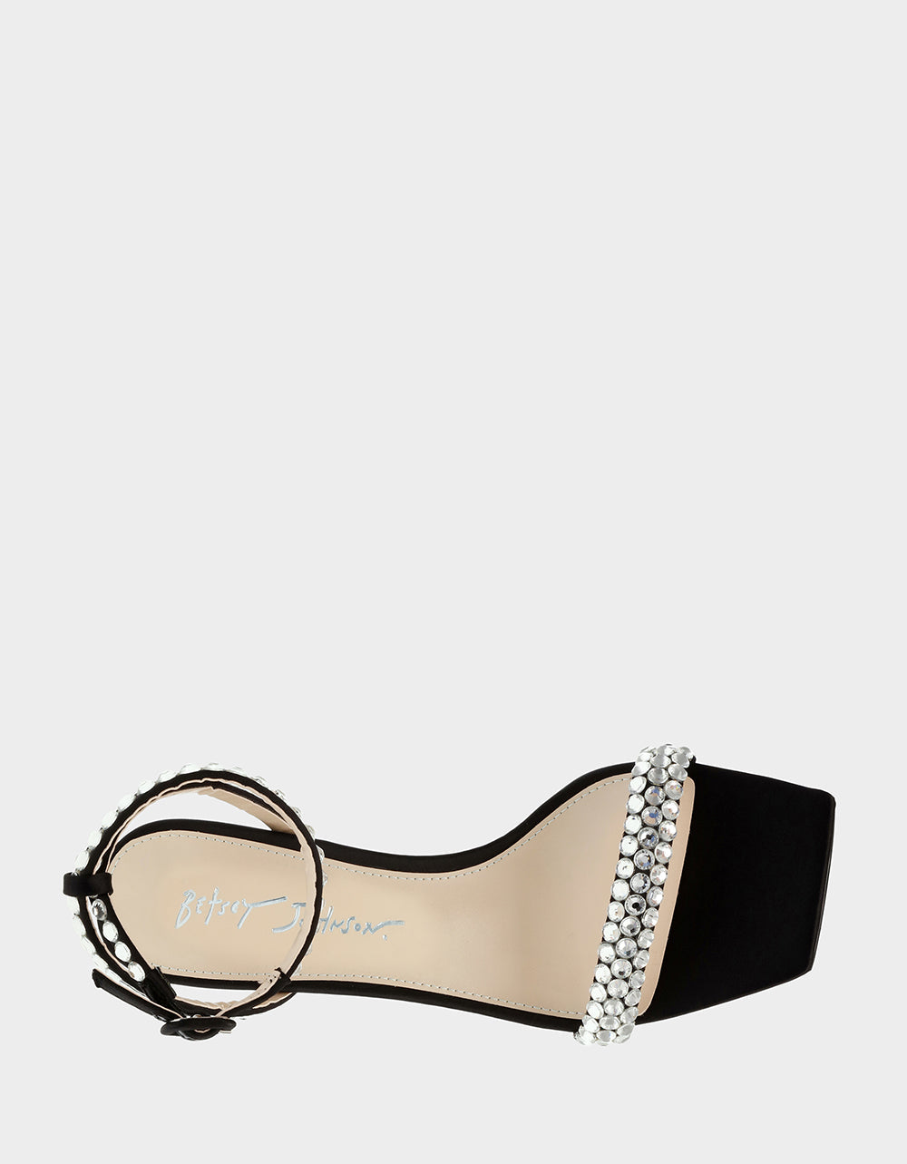 STONE BLACK Bridal Heels | Betsey Johnson Everyday