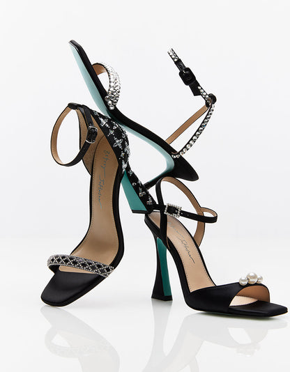 STONE BLACK Bridal Heels | Betsey Johnson Everyday