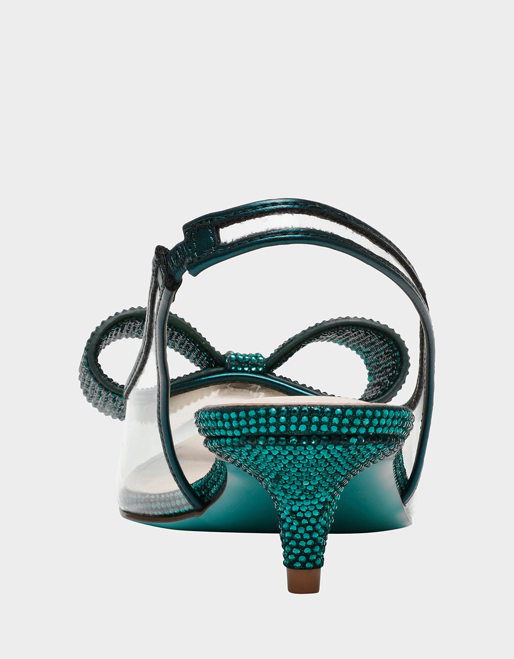 ALLI EMERALD Slingback Kitten Heel | Betsey Johnson Popular