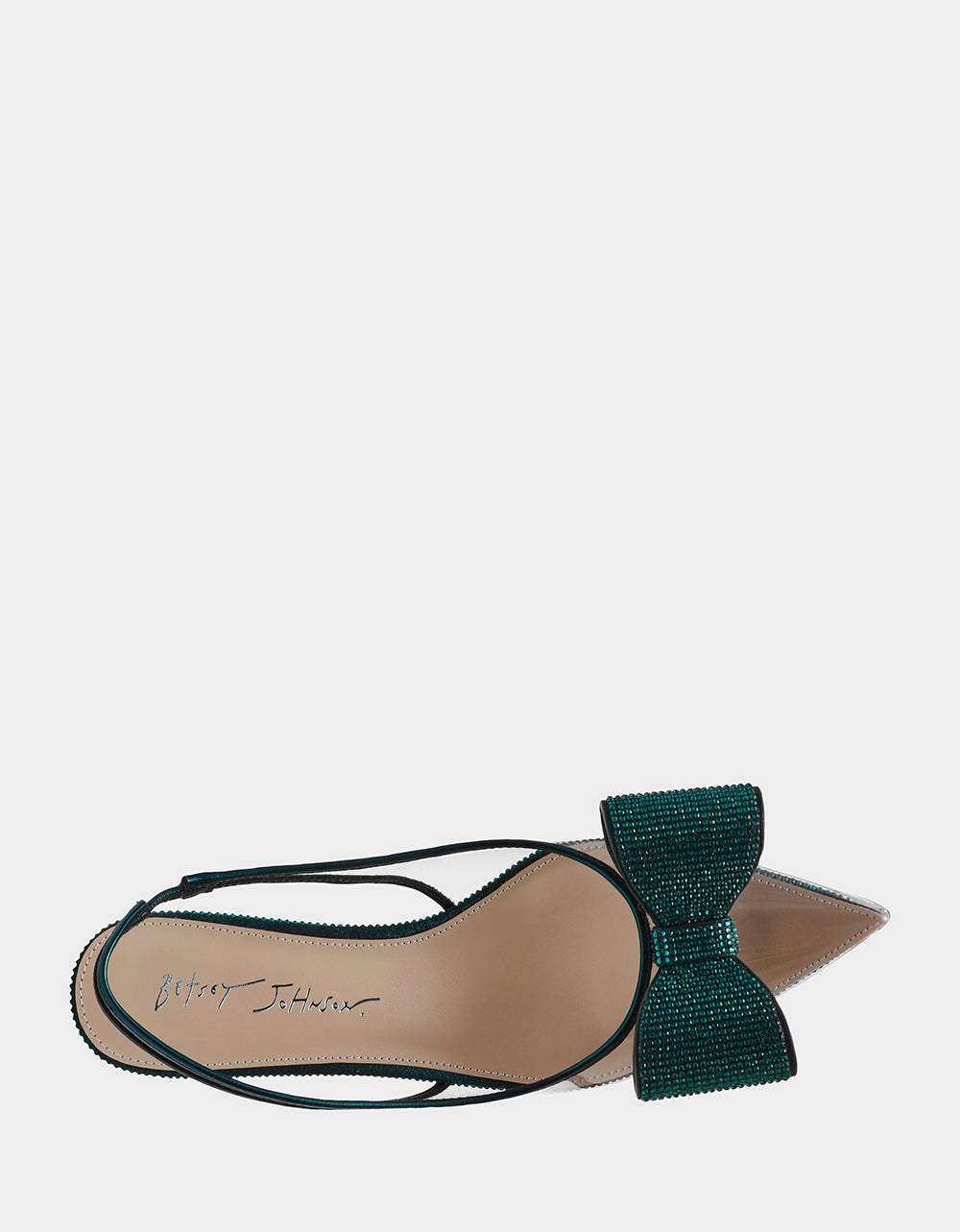 ALLI EMERALD Slingback Kitten Heel | Betsey Johnson Popular