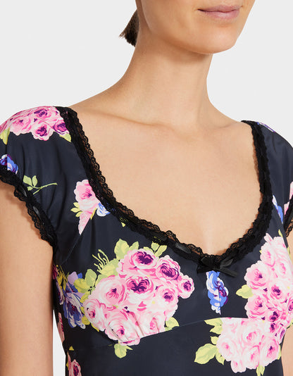 MALIBU MIDI DRESS BLACK | Betsey Johnson Hot Sale