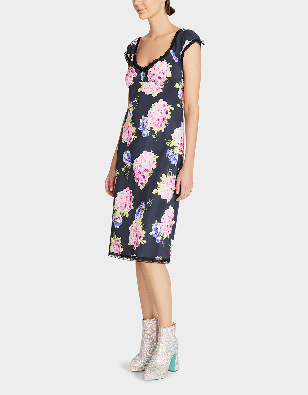 MALIBU MIDI DRESS BLACK | Betsey Johnson Hot Sale
