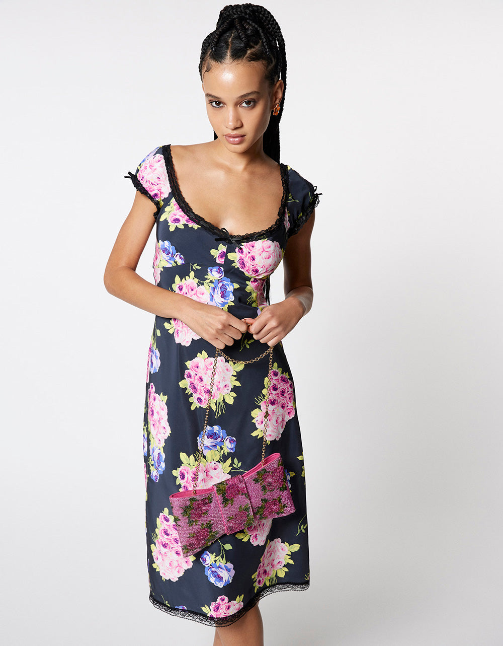 MALIBU MIDI DRESS BLACK | Betsey Johnson Hot Sale