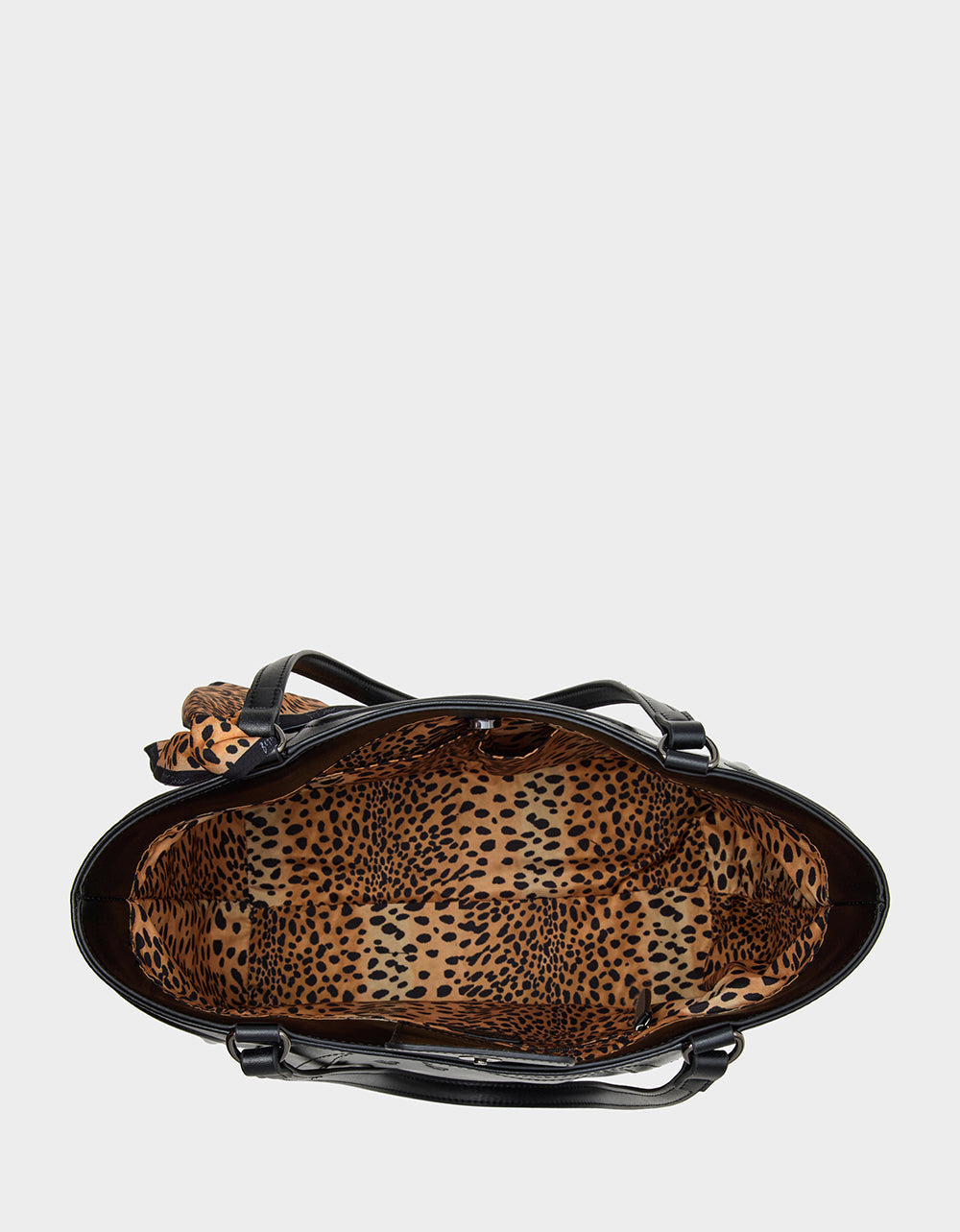 SKULLICIOUS TOTE WITH SCARF BLACK Women's Black Skull Tote Handbag | Betsey Johnson Essential