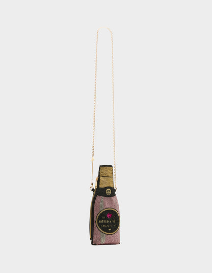 KITSCH BUBBLES SHOULDER BAG PINK Women's Valentine's Day Champagne Bubble Beaded Shoulder Handbag | Betsey Johnson New