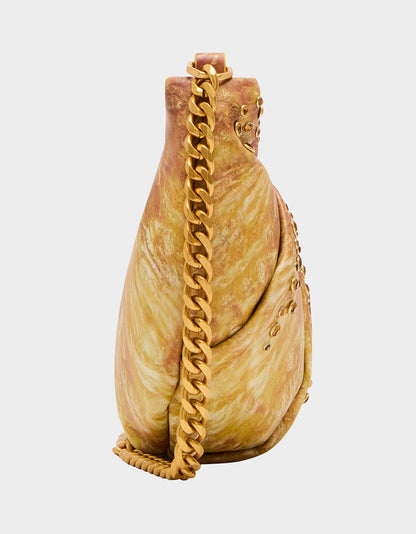 KITSCH RISE + SHINE SHOULDER BAG TAN Women's Kitsch Croissant Handbag | Betsey Johnson Smart Buy