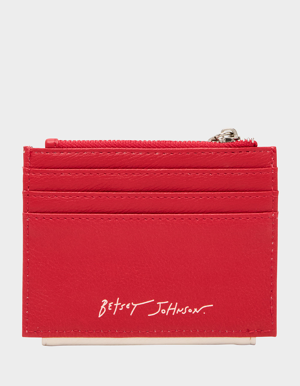 PLAYING THE FIELD WALLET CREAM Bifold Baseball Women's Wallet | Betsey Johnson Smart Buy