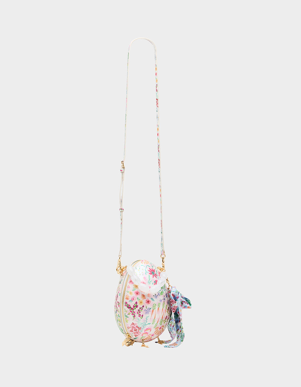 THE PLOT CHICKENS MULTI Women's Kitsch Beaded Strap Crossbody Handbag | Betsey Johnson Quality