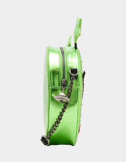 OUT OF THIS WORLD BUNDLE Women's Rhinestone Alien Crossbody Handbag and Wallet Set | Betsey Johnson Premium