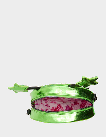 OUT OF THIS WORLD BUNDLE Women's Rhinestone Alien Crossbody Handbag and Wallet Set | Betsey Johnson Premium