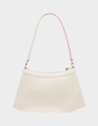 I SEE LONDON, I SEE FRANCE CREAM Women's Kitsch Shoulder Bag Ruffles Handbag | Betsey Johnson Best Price