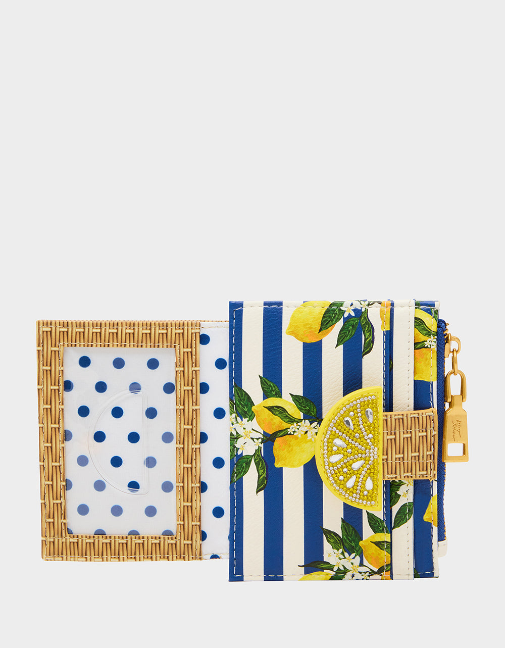 ZEST FOR LIFE WALLET NATURAL Bifold Lemon Women's Wallet | Betsey Johnson Customer Favorite