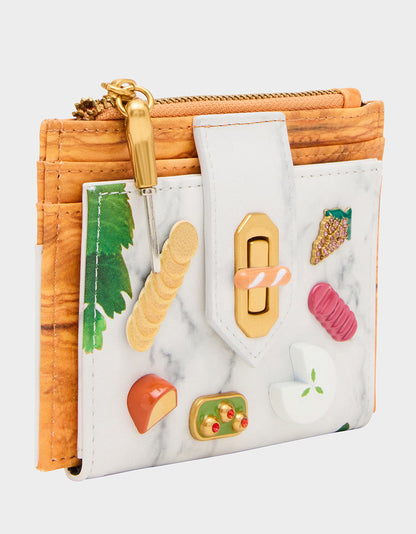 CHAR-CUTE-ERIE FOODIE BUNDLE Women's Charcuterie Wallet and Wallet on Chain Set | Betsey Johnson Exclusive