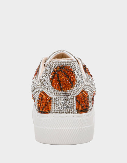 THE SLAM DUNK BUNDLE Women's Rhinestone Basketball Sneaker and Wallet Set | Betsey Johnson Great Value