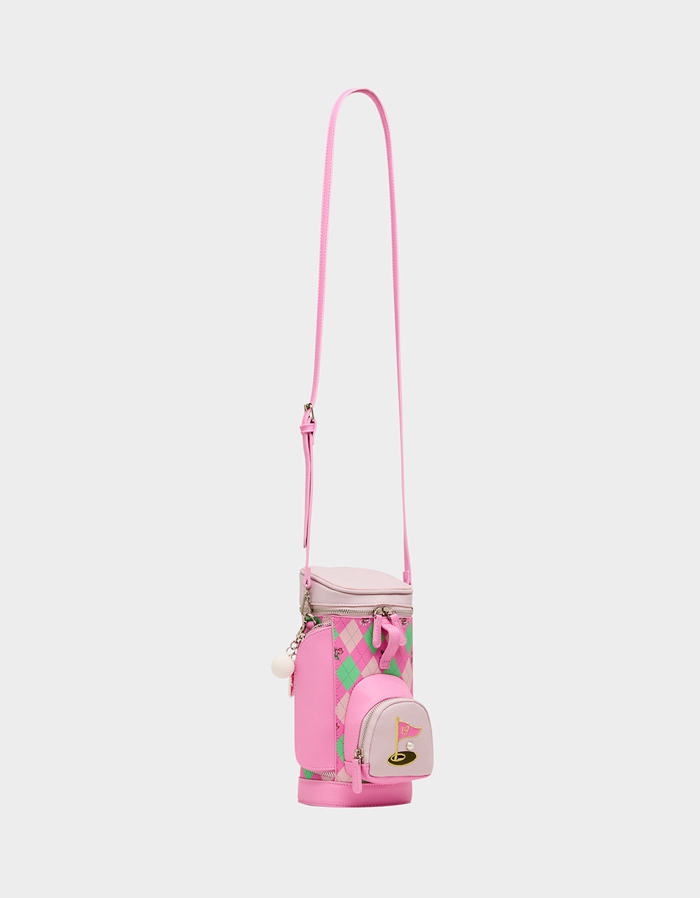 PAR-TEE CROSSBODY PINK Golf Themed Crossbody Bag | Betsey Johnson Top Pick