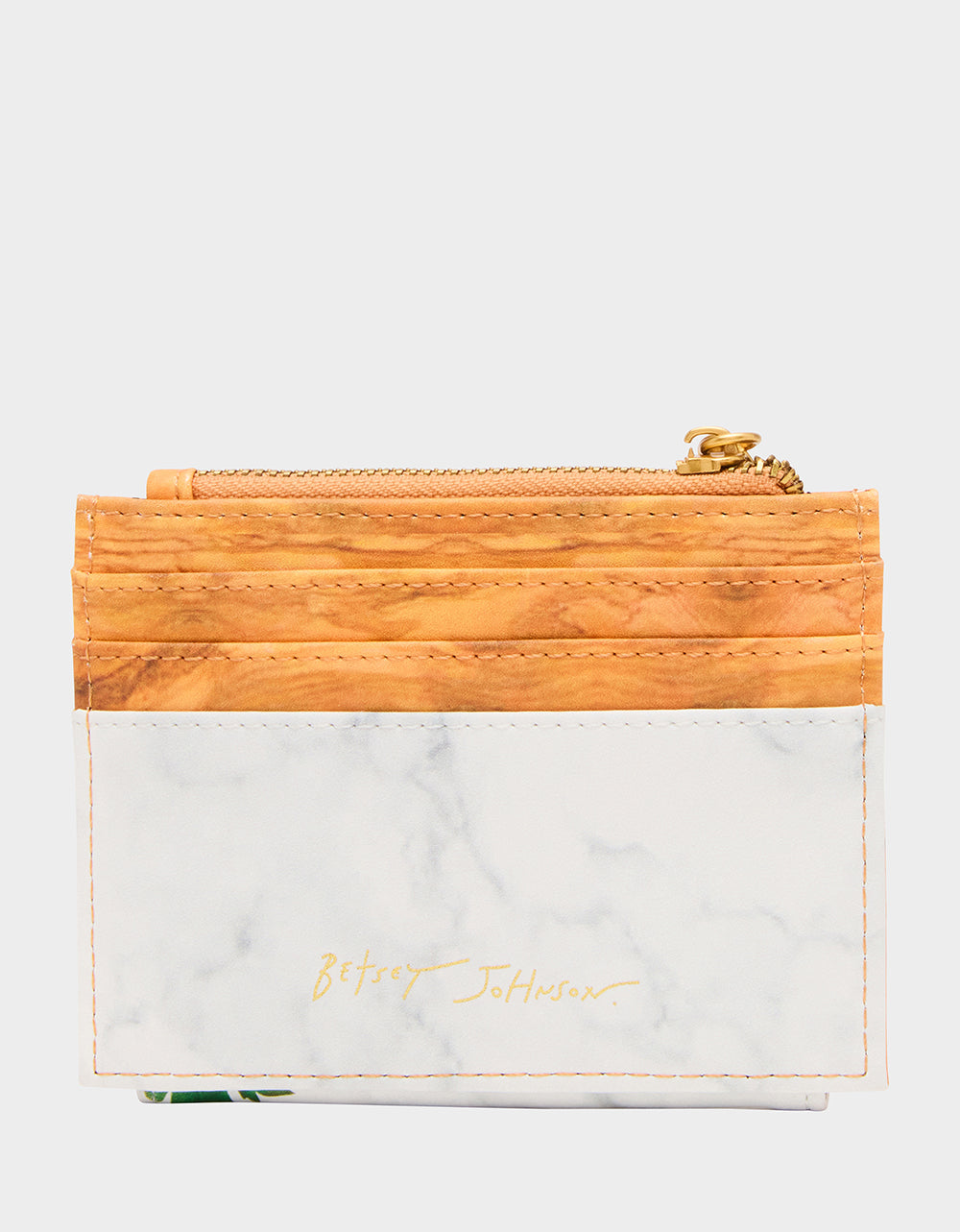 KITSCH CHAR-CUTE-ERIE BIFOLD WALLET MULTI Women's Food Themed Bifold Wallet | Betsey Johnson Classic