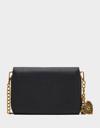 FOREVER HOME WALLET ON CHAIN BLACK/MULTI Women's Halloween-Themed House Wallet | Betsey Johnson Hot Sale