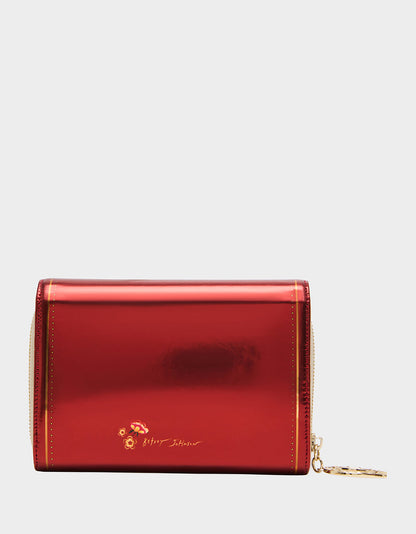 CHINESE NEW YEAR WALLET ON CHAIN RED Women's New Years Heart Crossbody Wallet | Betsey Johnson Value