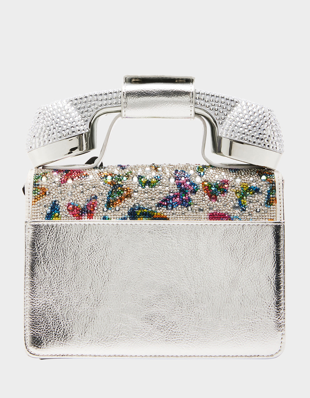 KITSCH BUTTERFLY PHONE BAG SILVER/MULTI | Betsey Johnson Discount