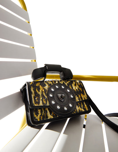 KITSCH MINI LEOPARD PHONE BAG LEOPARD Women's Phone-Shaped Kitsch Handbag | Betsey Johnson Great Value