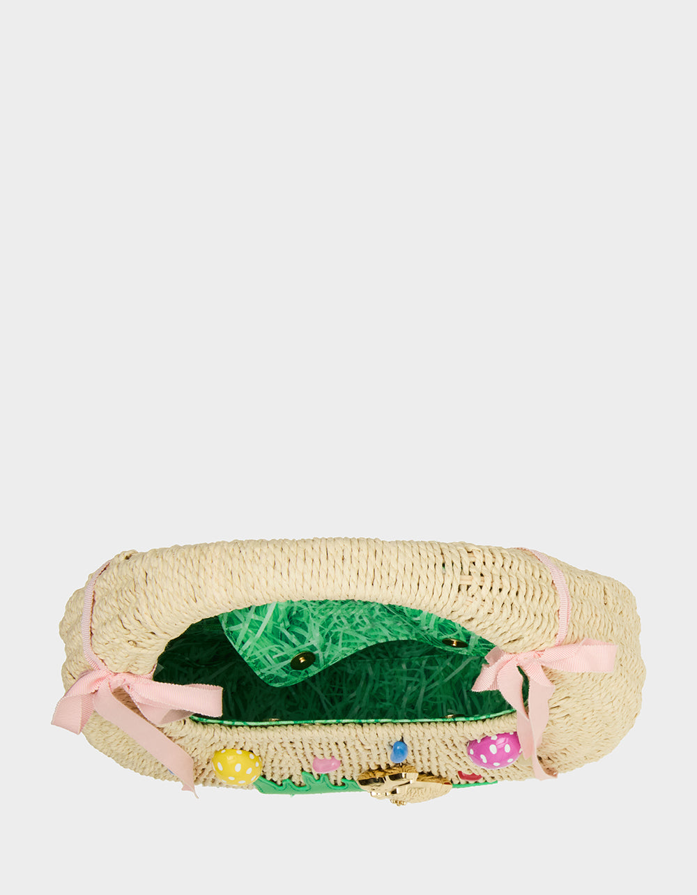 ON THE HUNT WICKER BAG NATURAL | Betsey Johnson Trusted