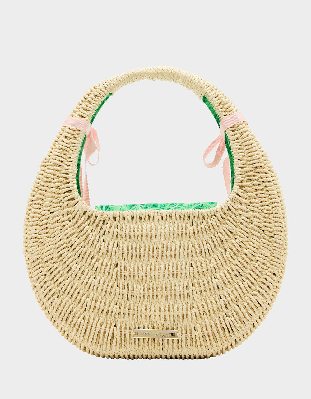 ON THE HUNT WICKER BAG NATURAL | Betsey Johnson Trusted