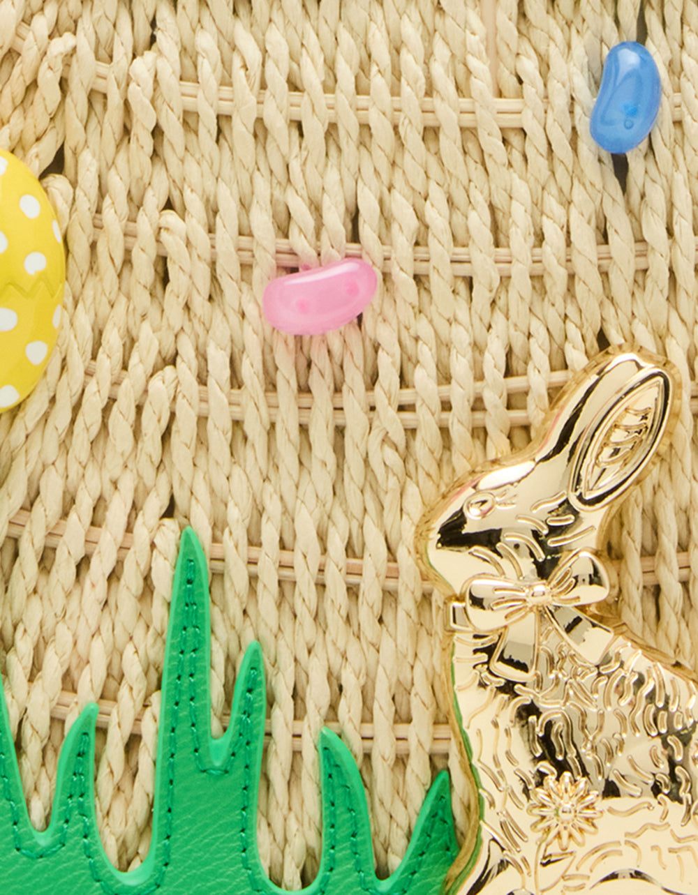 ON THE HUNT WICKER BAG NATURAL | Betsey Johnson Trusted