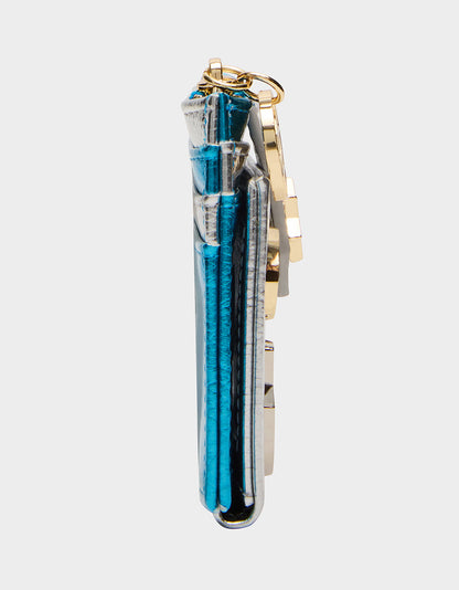 MAZEL TOV WALLET BLUE/MULTI Women's Hanukkah Holiday Wallet | Betsey Johnson Popular