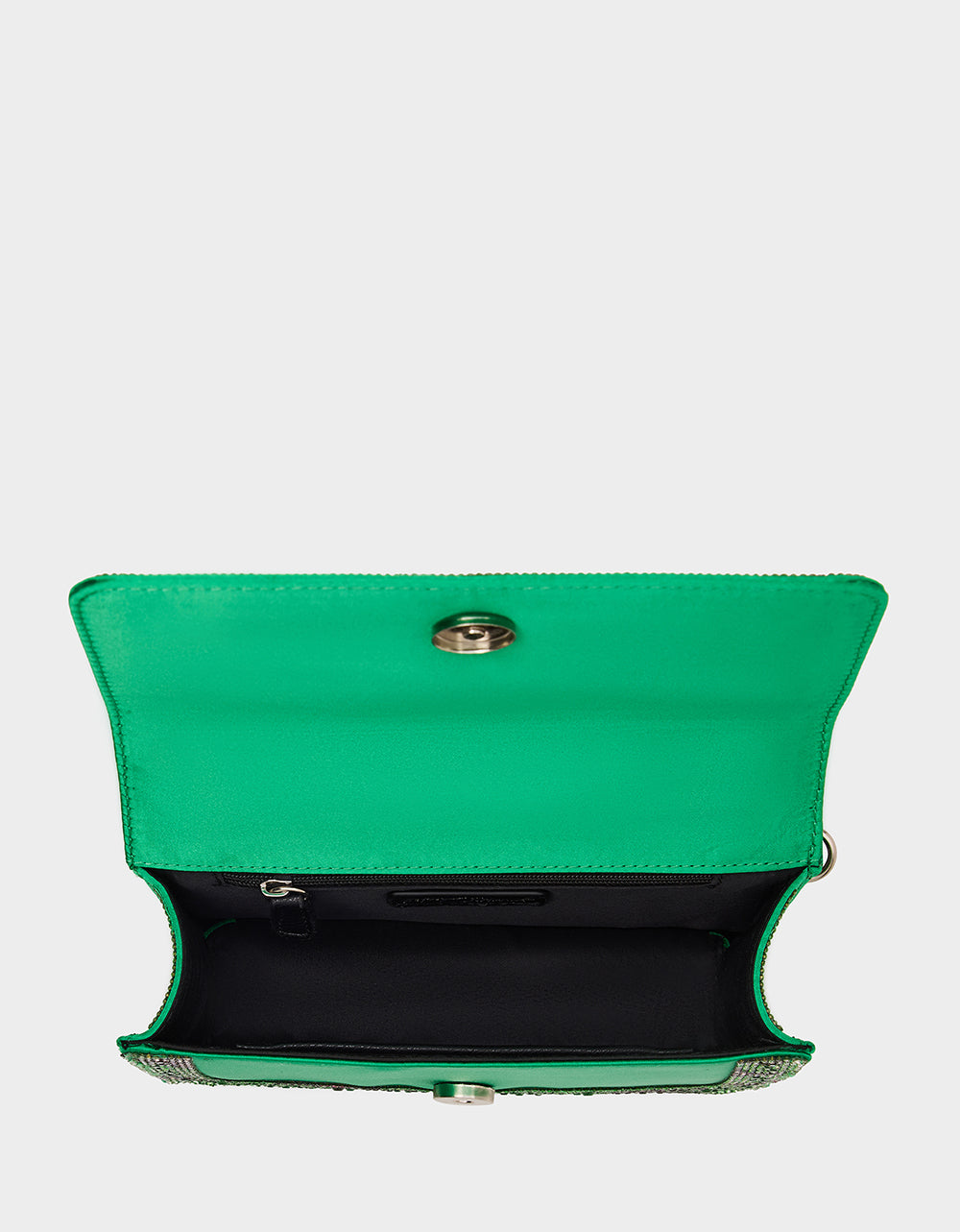 HATS OFF CONVERTIBLE RHINESTONE GREEN Women's Rhinestone Embellished Sparkly Witch Hat Crossbody Halloween Handbag | Betsey Johnson Best Price