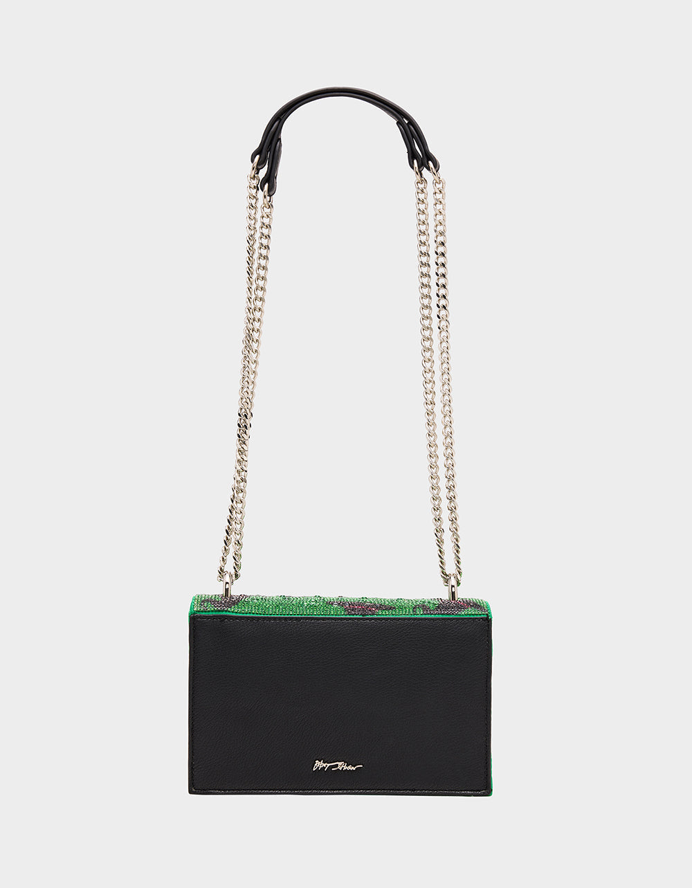 HATS OFF CONVERTIBLE RHINESTONE GREEN Women's Rhinestone Embellished Sparkly Witch Hat Crossbody Halloween Handbag | Betsey Johnson Best Price