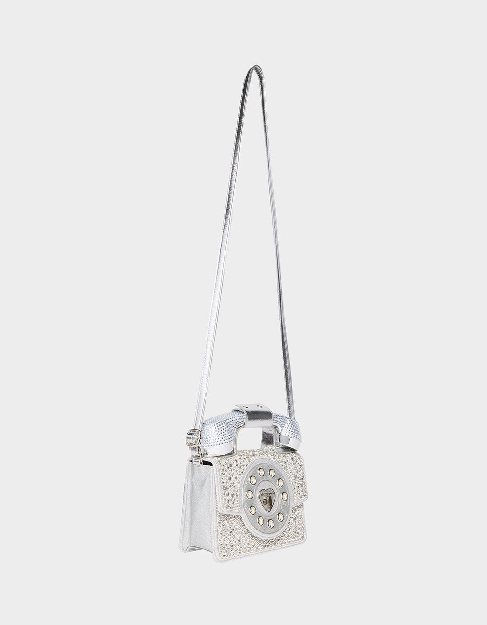 KITSCH MILLION STARS PHONE BAG SILVER | Betsey Johnson Classic
