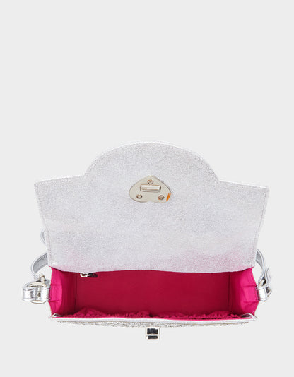 KITSCH MILLION STARS PHONE BAG SILVER | Betsey Johnson Classic