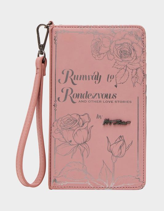 KITSCH LOVE STORIES BLUSH Women's Pink Valentine's Day Wallet | Betsey Johnson Essential
