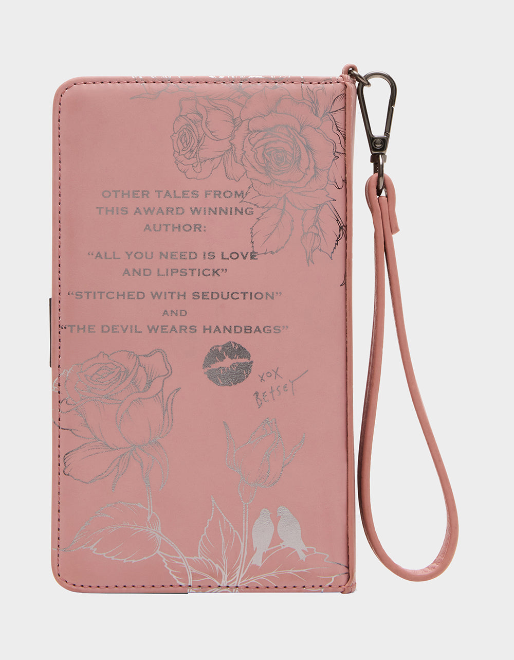 KITSCH LOVE STORIES BLUSH Women's Pink Valentine's Day Wallet | Betsey Johnson Essential