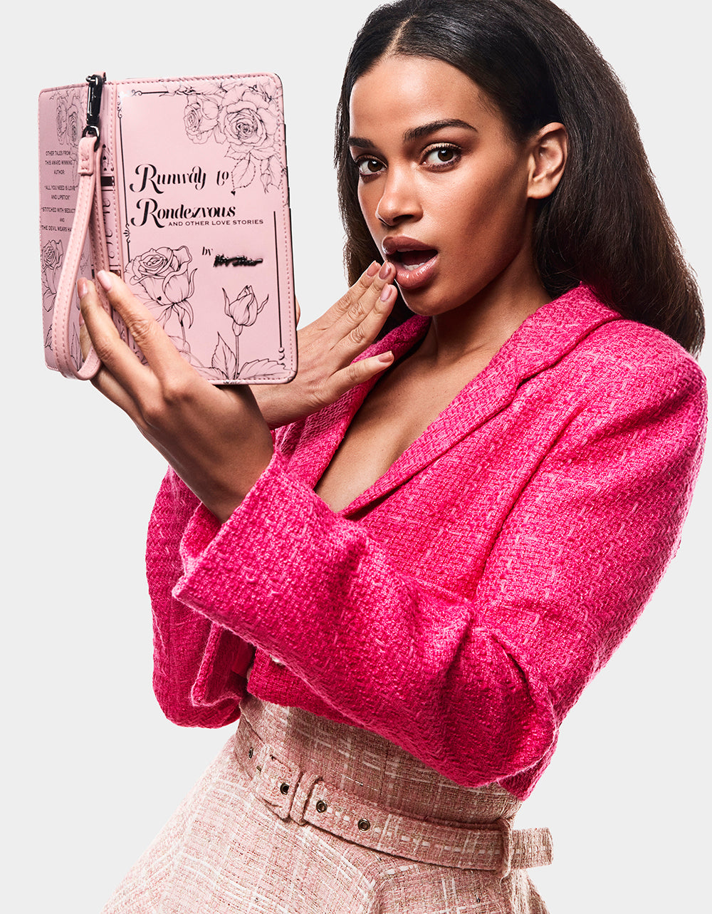 KITSCH LOVE STORIES BLUSH Women's Pink Valentine's Day Wallet | Betsey Johnson Essential